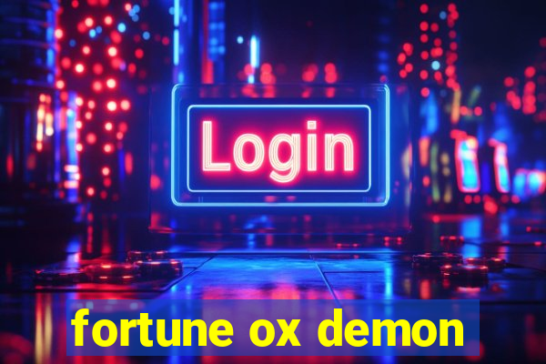 fortune ox demon